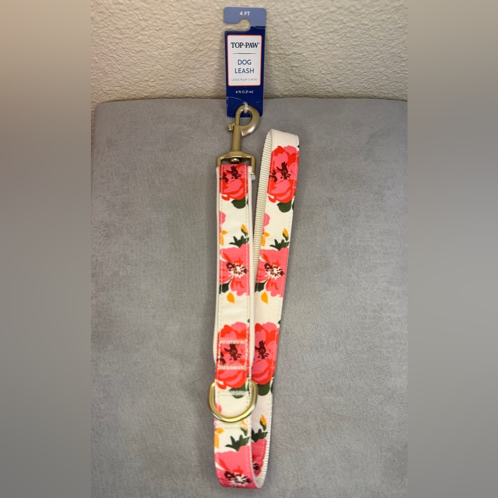 Dog Floral Leash 4ft — Top Paw - Picture 2 of 16